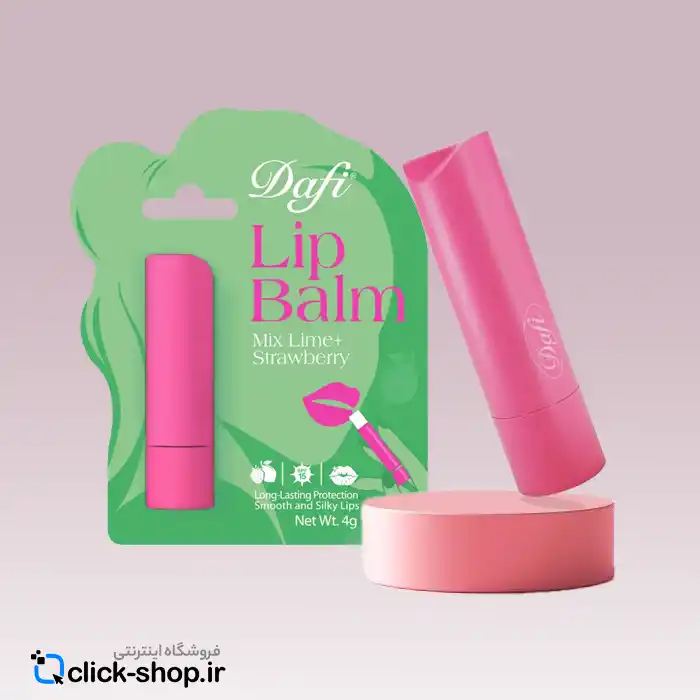 بالم لب لیمو توت فرنگی دافی SPF15