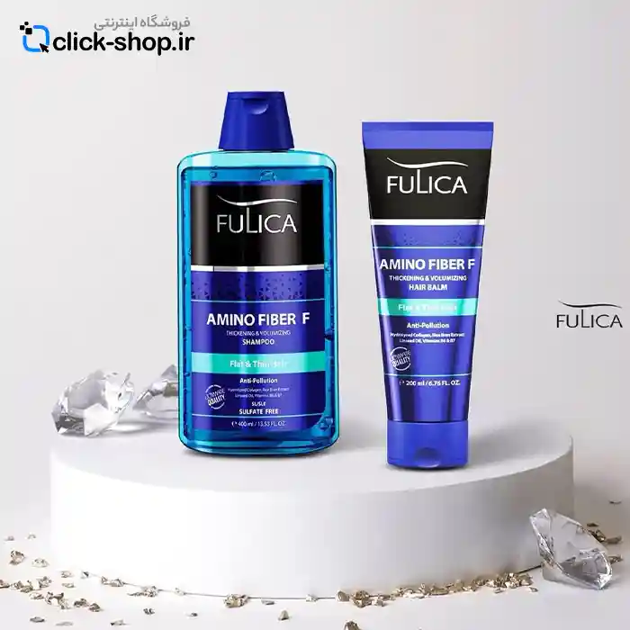 شامپو آمینو فایبر اف فولیکا بالم آمینو فایبر اف فولیکا