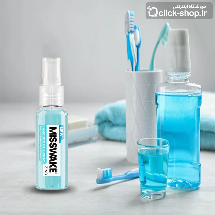 اسپری دهانشویه نعنا یخی میسویک با حجم 30 میلی لیتر