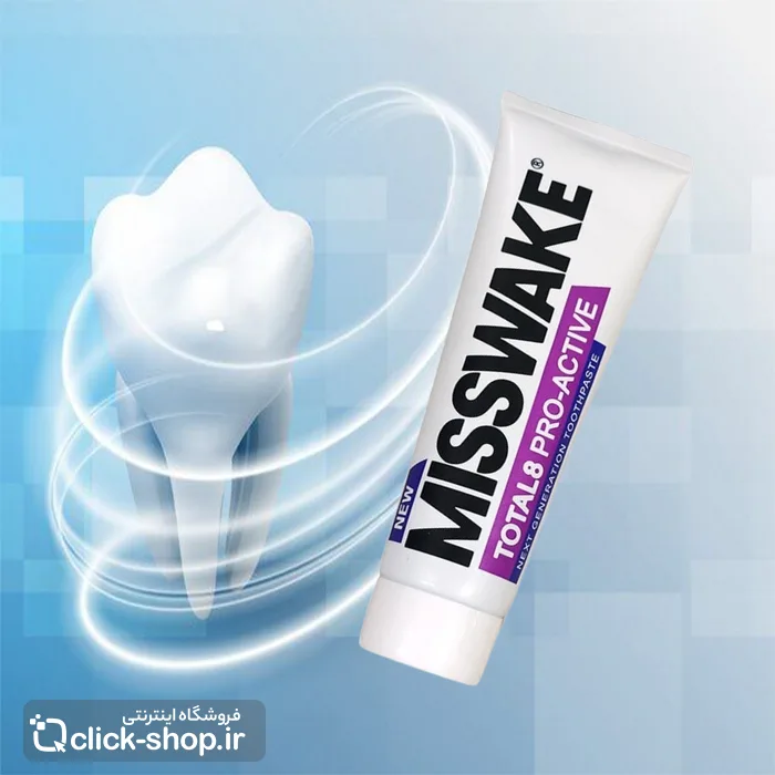 خمیردندان توتال 8 میسویک حجم 100 میلی لیتر