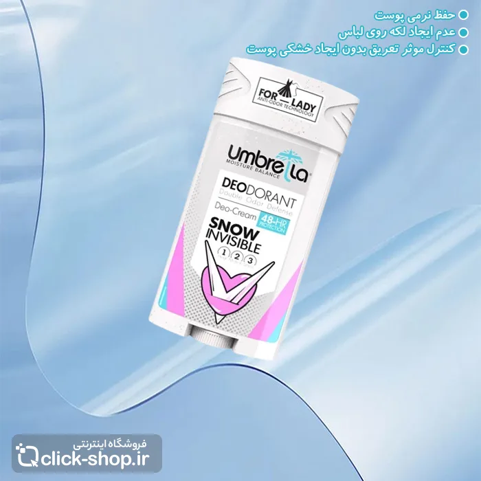 دئودورانت کرمی زنانه اسنو آمبرلا با حجم 90 میلی لیتر