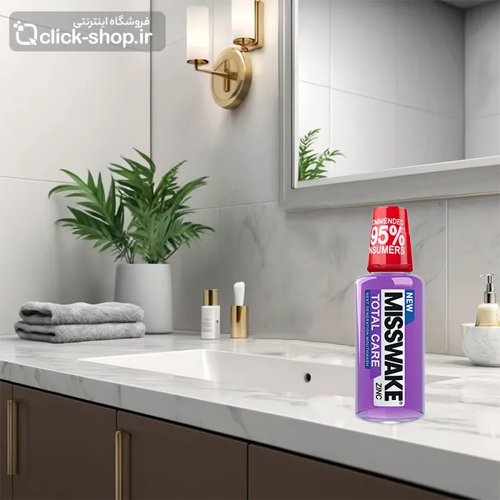 دهان شویه توتال میسویک حجم 400 میل