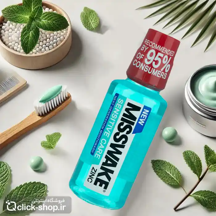 دهان شویه حساس میسویک با حج 400 میلی لیتر