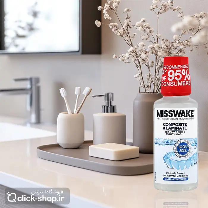 دهانشویه لمینتی و کامپوزیت میسویک حجم 400 میلی لیتر