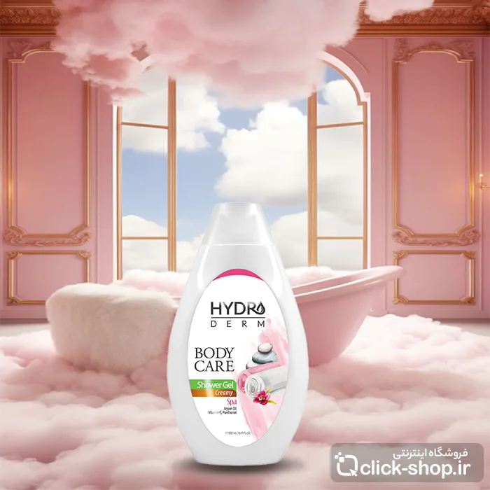 شامپو بدن کرمی اسپا و آرگان هیدرودرم حجم 500 میلی لیتر