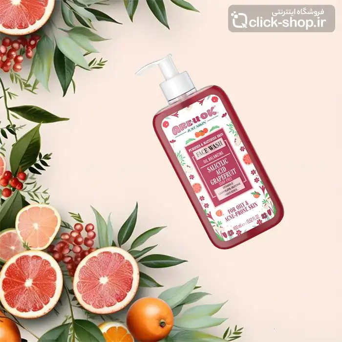 ژل شستشوی صورت پوست چرب Acne Control آر یو اُکی