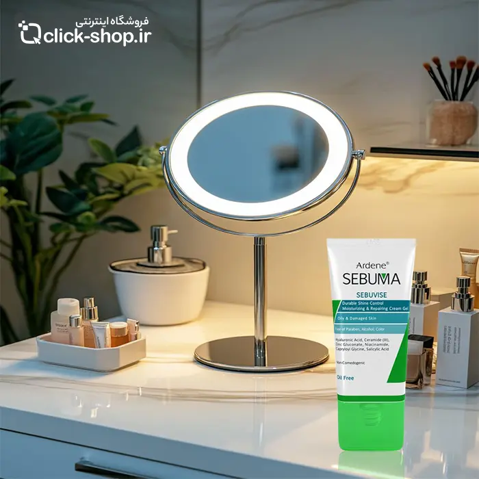 کرم ژل مرطوب کننده و بازسازی کننده پوست چرب سبووایز آردن سبوما 40 میلی لیتر