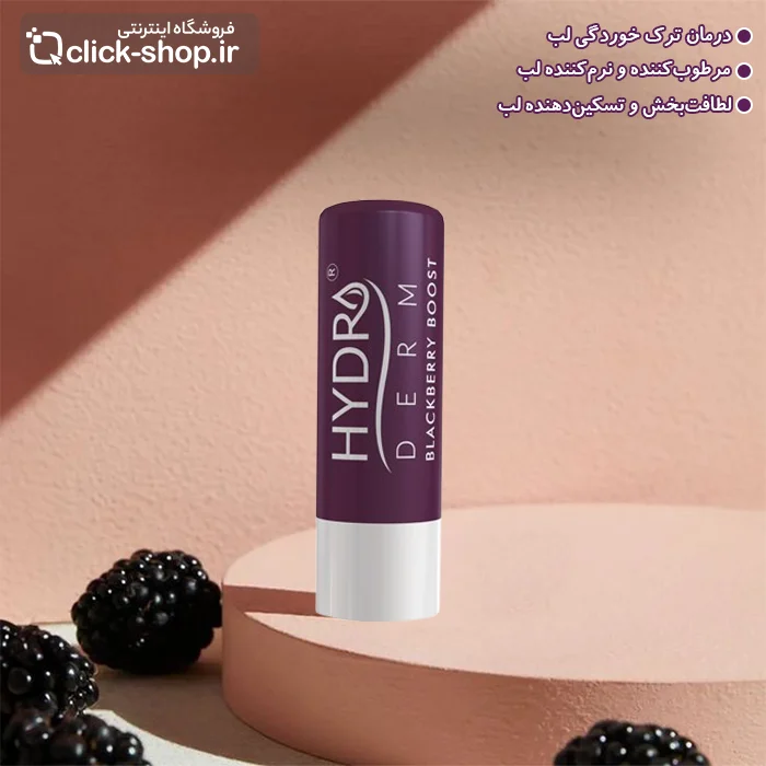 بالم لب رنگی شاتوت هیدرودرم وزن 4.5 گرم