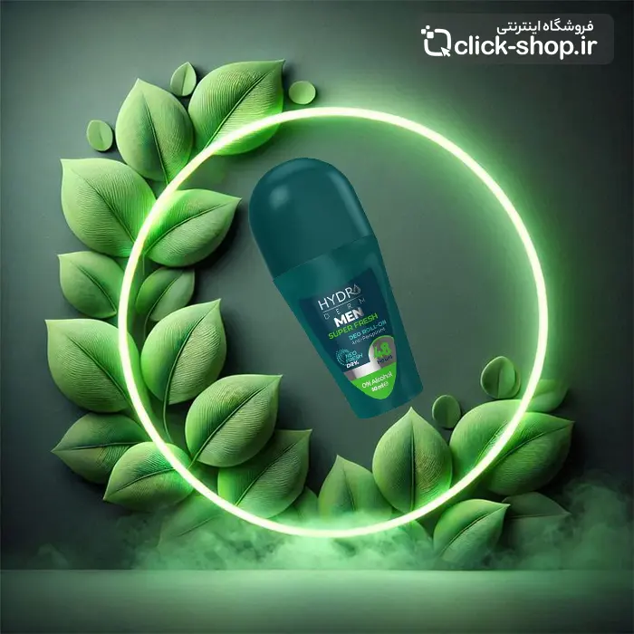 رولان ضد تعریق آقایان مدل Super Fresh هیدرودرم 50 میل
