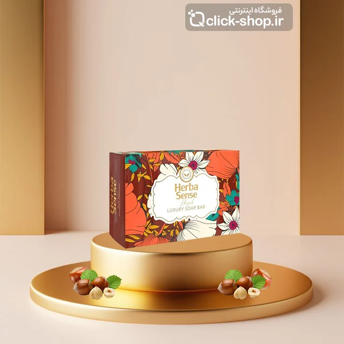 صابون شوینده‌ دست و صورت Hazel آردن هرباسنس 90 گرمی