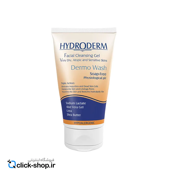ژل شستشوی پوست خشک هیدرودرم150 میلی لیتر