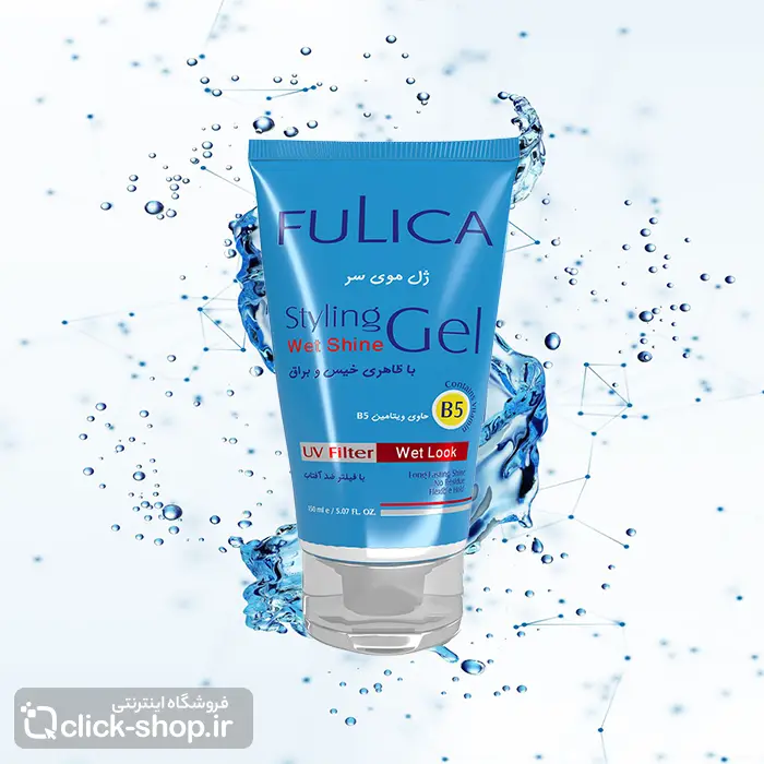 ژل موی سر براق کننده فولیکا حجم 150 میلی لیتر