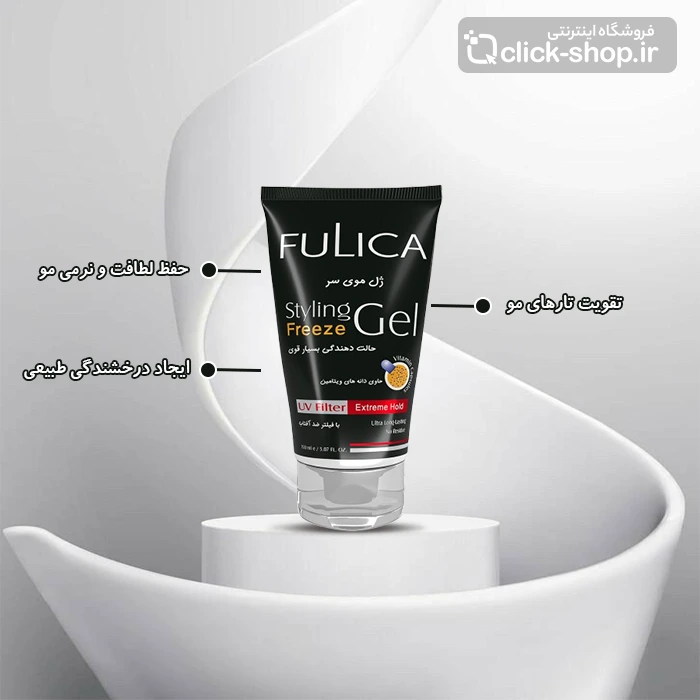 ژل موی سر بسیار قوی فولیکا 150 میلی لیتر
