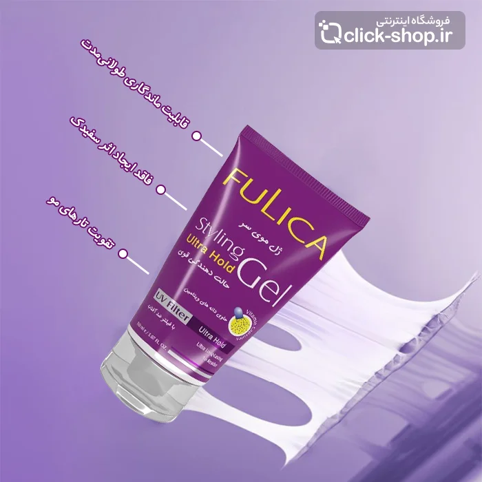 ژل موی سر قوی فولیکا 150 میلی لیتر