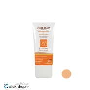 کرم ضد آفتاب فاقد چربی بژ گندمی هیدرودرم SPF50